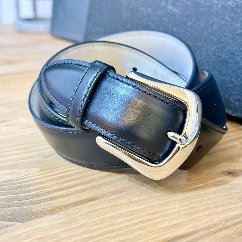 Brunello Cucinelli Men’s Calfskin belt Sz 90 - Picture 4 of 9